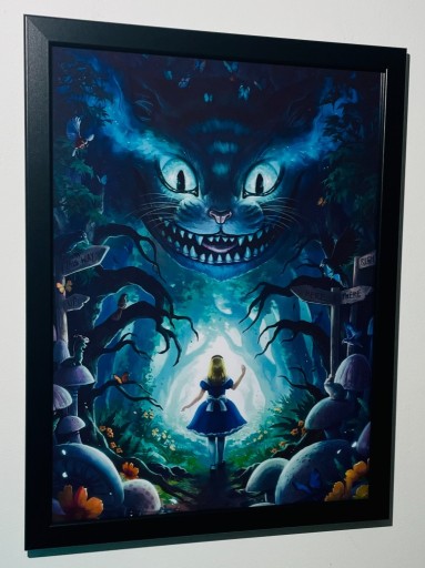 Zdjęcie oferty: Plakat w ramce Alicja w Krainie Czarów prezent dla dziewczynki
