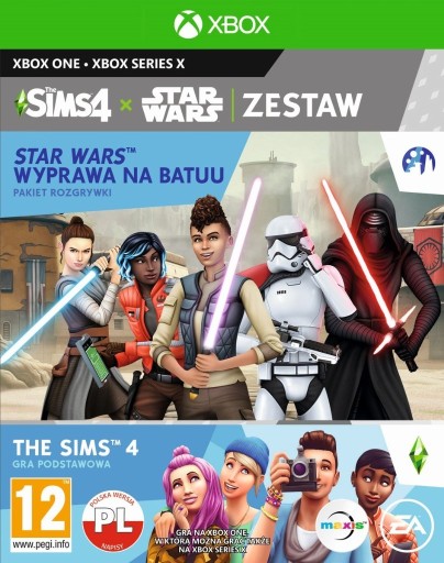 Zdjęcie oferty: SIMS 4 + STAR WARS zestaw