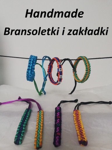 Zdjęcie oferty: Handmade Bransoletki i Zakładki