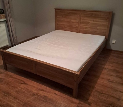 Zdjęcie oferty: Łóżko sypialniane ikea 160x200 z materacem dostawą