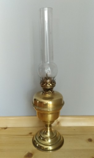Zdjęcie oferty: Sygnowana lampa naftowa L&B XIX wiek