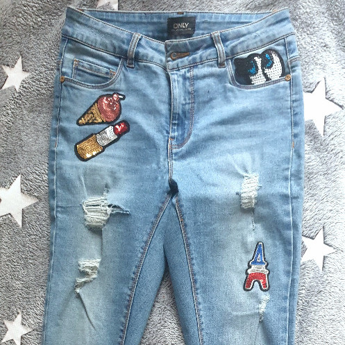 Zdjęcie oferty: Jeans ONLY naszywki