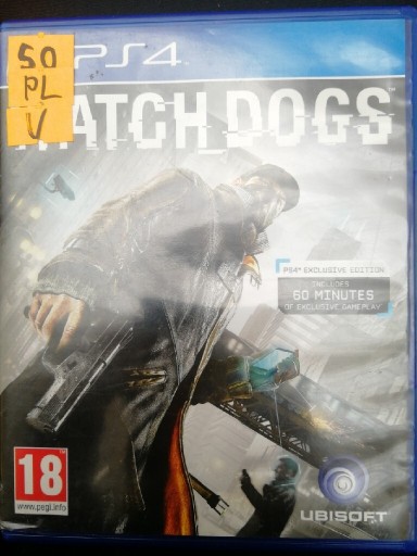 Zdjęcie oferty: WATCH DOGS PS4
