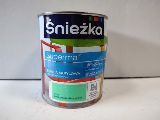 Zdjęcie oferty: ŚNIEŻKA Eko-supermal A420 zielony    0,8L