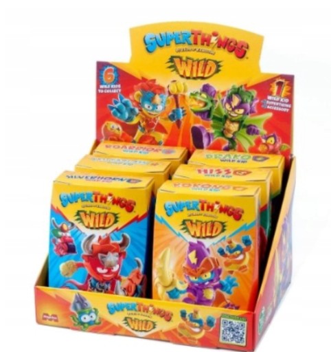 Zdjęcie oferty: Super Zings Things Seria 12 Wild Kid Box 6 Figurek