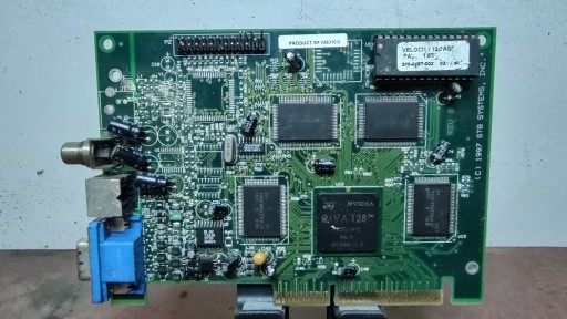 Zdjęcie oferty: Karta graficzna STB Velocity 128 nVidia Riva 128 - uszkodzona