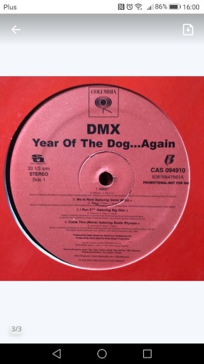 Zdjęcie oferty: Płyta winylowa DMX 