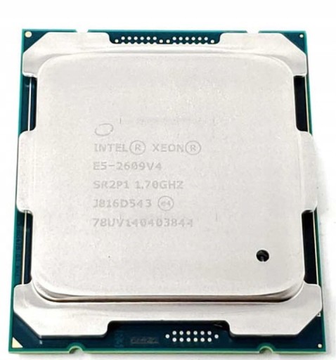 Zdjęcie oferty: Intel Xeon E5-2609V4 8 x 1,7 GHz LGA2011-3