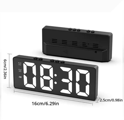 Zdjęcie oferty: Zegar z dużymi cyframi budzik