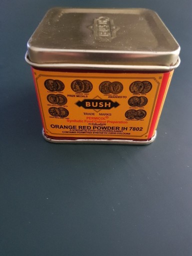 Zdjęcie oferty: Bush Orange red Powder ih 7802 proszek spożywczy