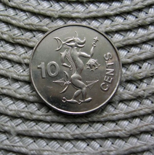 Zdjęcie oferty: Wyspy Salomona 10 Cent 2005r