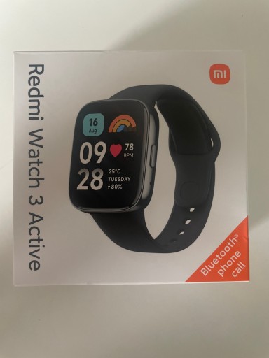 Zdjęcie oferty: Smartwatch XIAOMI Redmi Watch Active 3 Czarny