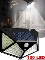 Zdjęcie oferty: Zewnętrzna lampa ścienna , solarna , 100 LED 