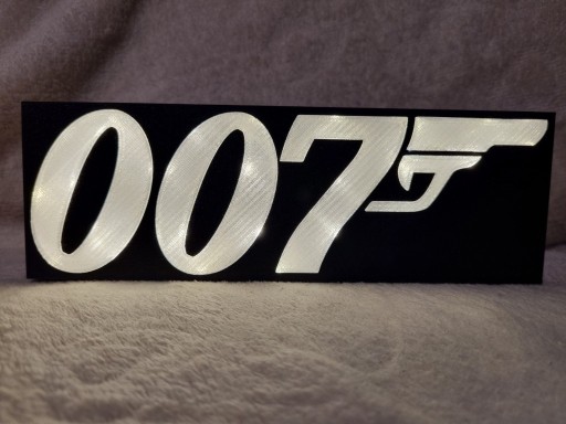 Zdjęcie oferty: 007 James Bond logo lampka