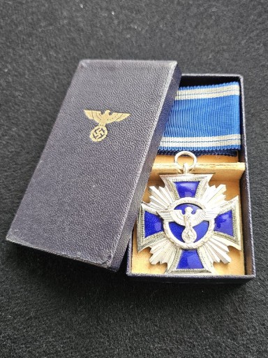 Zdjęcie oferty: Krzyż 15 lat Służby NSDAP w pudełku Juncker Rzadko