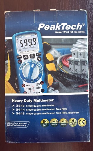 Zdjęcie oferty: Peaktech Multimetr cyfrowy P 3444
