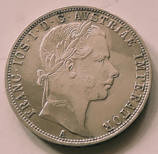 Zdjęcie oferty: 1 Floren - Franciszek Józef I - Austria - 1859 A