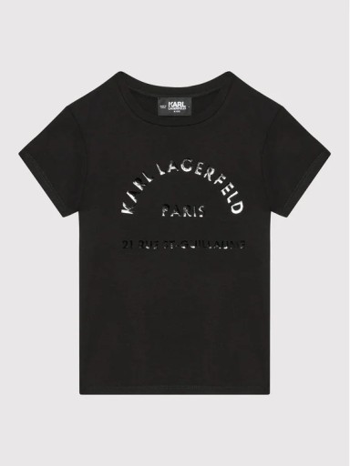 Zdjęcie oferty: Karl Lagerfeld czarny t-shirt z logo