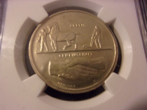 Zdjęcie oferty: Szwajcaria 5 franków, 1939 r AU DETAILS