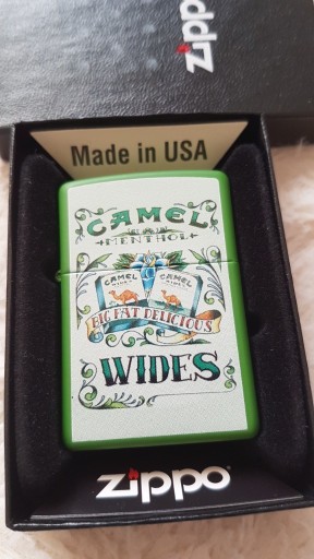 Zdjęcie oferty: Zapalniczka Zippo Camel Menthol WIDES 