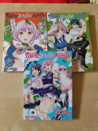 Zdjęcie oferty: Miłość jenoty i inne kłopoty 1-3 mangi anime