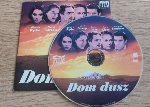 Zdjęcie oferty: DVD Dom Dusz - Glenn Close Meryl Streep - Wawa