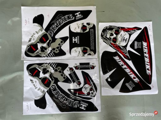 Zdjęcie oferty: Honda CRF 50 50F 50R Naklejki okleina grafika rok 2009 13