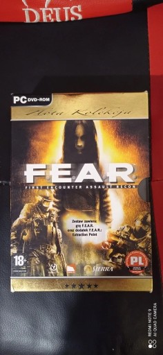 Zdjęcie oferty: FEAR + Dodatek Złota kolekcja PC