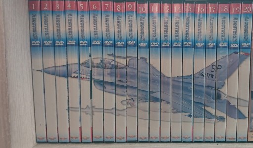 Zdjęcie oferty: Samoloty świata Airstrike  kolekcja 24 sztuki DVD 