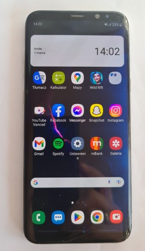 Zdjęcie oferty: Samsung Galaxy S8+ sprawny, wady