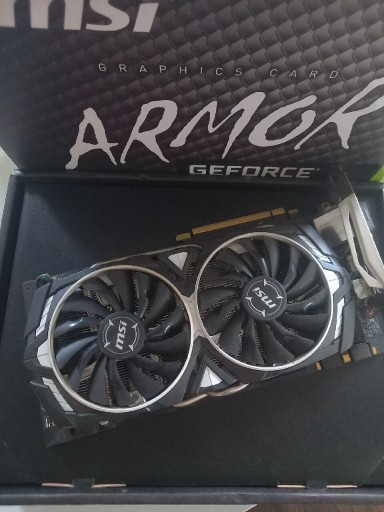 Zdjęcie oferty: Geforce gtx 1070 ti Armor 8GB GDDR5 msi 