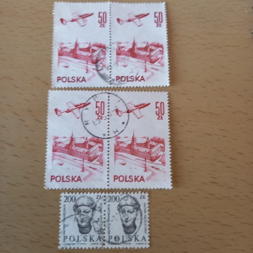 Zdjęcie oferty: Filatelistyka Polska .zest 2 kas, różne usterki 