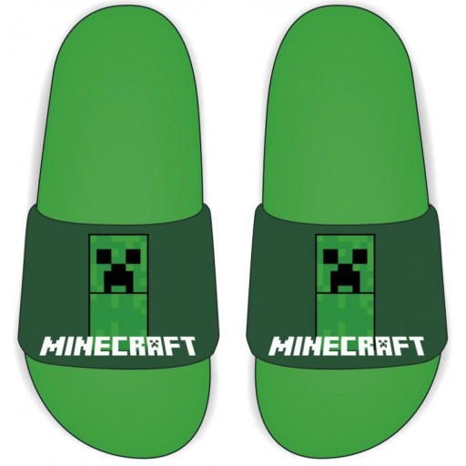 Zdjęcie oferty: KLAPKI BASENOWE CHŁOPIĘCE MINECRAFT 3D R.33/34