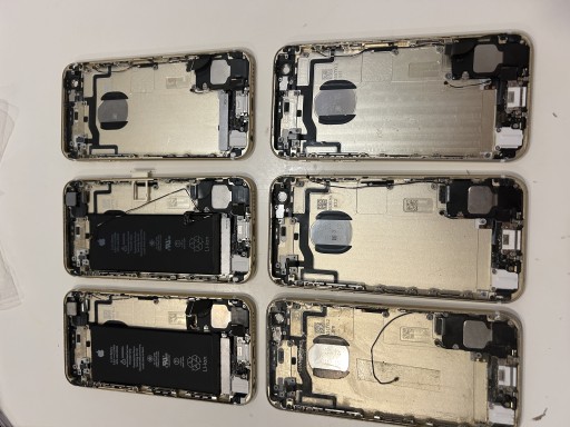 Zdjęcie oferty: Korpus obudowa iPhone 6s złoty gold uzbrojony