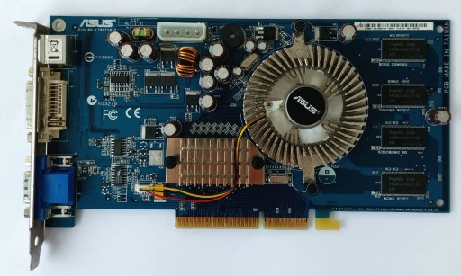 Zdjęcie oferty: ASUS Nvidia GeForce 6600 128MB AGP