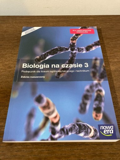 Zdjęcie oferty: Biologia na czasie 3 Zakres rozszerzony 2014