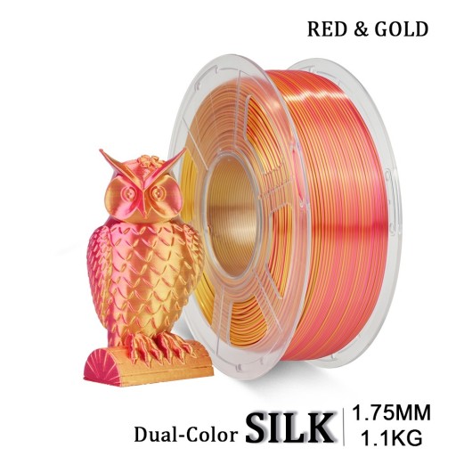 Zdjęcie oferty: Filament Dual Color Silk PLA+ Sunlu/Jayo 1.1kg