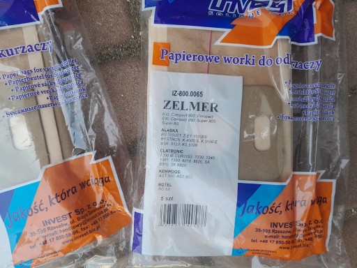 Zdjęcie oferty: Worki do odkurzaczy symbo Zelmer 800