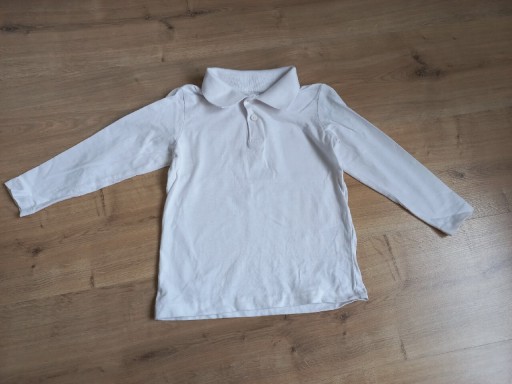 Zdjęcie oferty: Bluzka polo biała h&m 98/104
