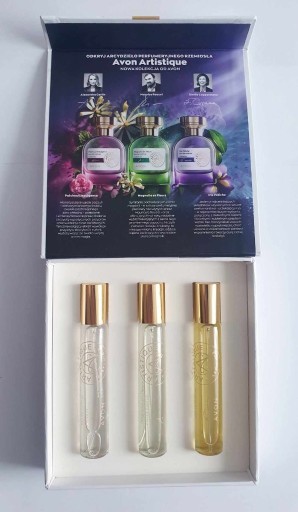 Zdjęcie oferty: Avon Artistique - perfumetki 3szt. w pudełku