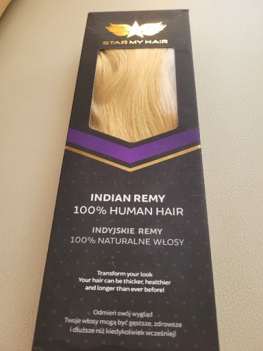 Zdjęcie oferty: Włosy naturalne clip in indyjskie ok. 50 cm