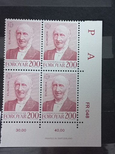 Zdjęcie oferty: Zestaw znaczków - Czesław Słania - Szwecja