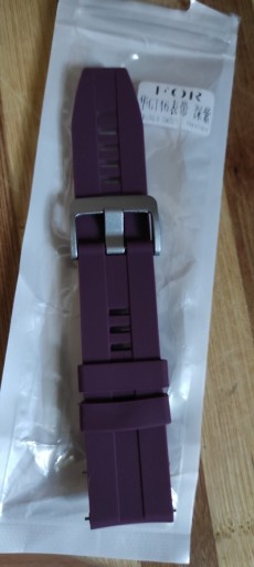 Zdjęcie oferty: Pasek do zegarka silikonowy ze sprężynkami 22mm 