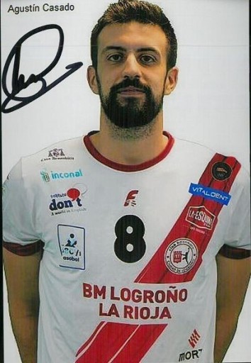 Zdjęcie oferty: Casado Agustin piłka ręczna 3.MŚ autograf