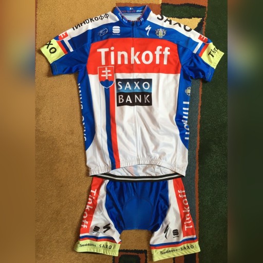 Zdjęcie oferty: Strój kolarski komplet Tinkoff Saxo (Sagan)
