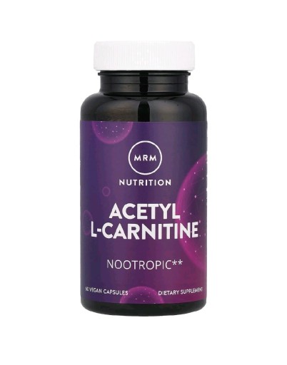 Zdjęcie oferty: MRM Nutrition acetyl l-carnitine 60 vegan capsules 