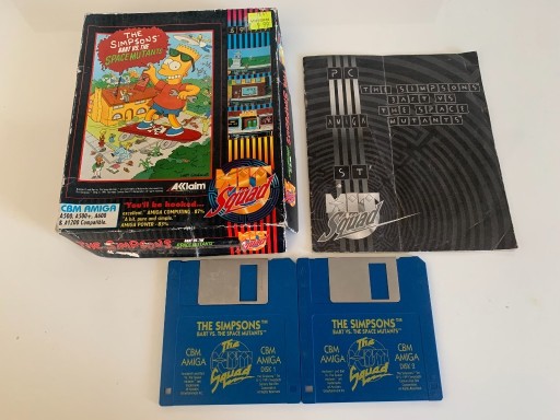 Zdjęcie oferty: The Simpsons Bart vs. the Space Mutants Amiga Hit 