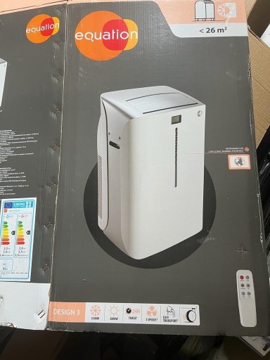 Zdjęcie oferty: Klimatyzator przenośny Equation Design 3500W 