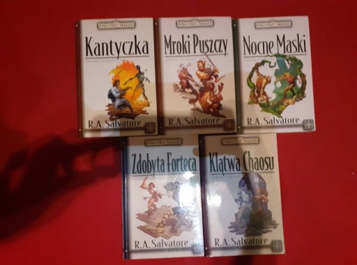 Zdjęcie oferty: R.A. Salvatore Pięcioksiąg Cadderly’ego Drizzt