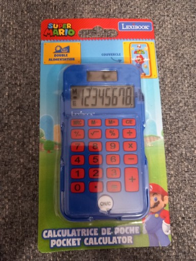 Zdjęcie oferty: Kalkulator Super Mario Lexibook 